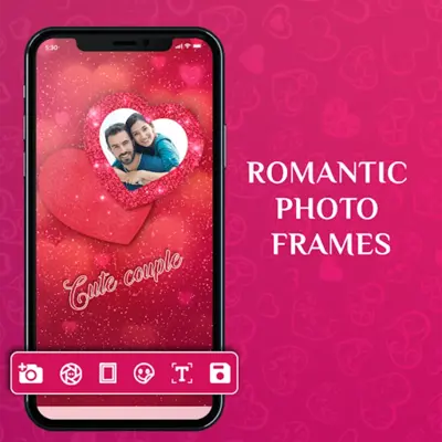 Romantic Love Photo Frames android App screenshot 4